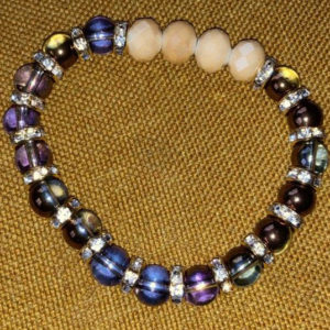 Blue Bracelet - Brown