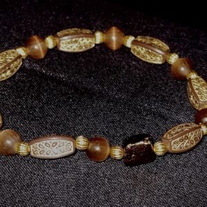 Mookaite Pyrite Drip Bracelet